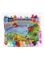 Mасса для лепки Mazari Creative, 24 цвета по 10 г. (+пластиковые стеки 3 шт.) (3+)