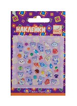 Наклейки полимер. Малыши-коротыши (FD060030) (C14312) (6,7х8см) (ассорти) (6 дизайнов) (упаковка)