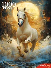 Пазлы «Белая лошадь» (1000 элементов)