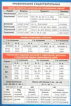 Правописание существительных. Наглядно-раздаточное пособие