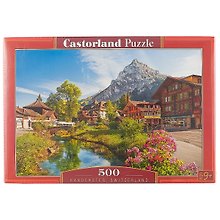 Пазл «Кандерштег Швейцария» 500 элементов, Castorland