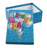 Коробка подарочная "Birthday" 23*16*9,5см, картон