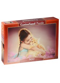 Пазл Castorland Рыжий котенок 500 эл. B-52370
