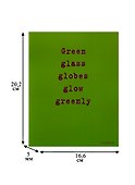 Тетрадь общая «Geen. Glass», 48 листов в клетку, А5 - Paper Art - 1