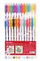 Ручки гелевые 24 цвета, глиттер, Art idea - 0
