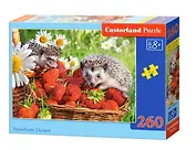 Пазл Ёжик и клубника Castorland 260 элементов