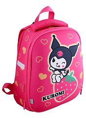 Рюкзак "Kuromi" 2отд., 39*29*17см, фиол., регул.лямки, светоотраж.элементы