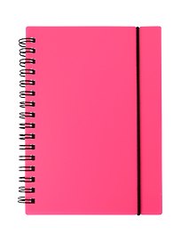 Записная книжка «Favorite Color. Neon Pink» А6, 80 листов в клетку, спираль, Listoff