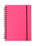 Записная книжка «Favorite Color. Neon Pink» А6, 80 листов в клетку, спираль, Listoff - 0