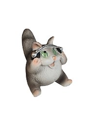 Фигурка Кошка в наушниках (5см) (450-344)