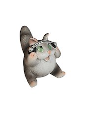 Фигурка Кошка в наушниках (5см) (450-344)