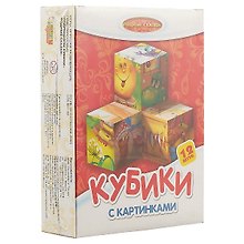 Кубики «Родные сказки», 12 штук, Десятое Королевство