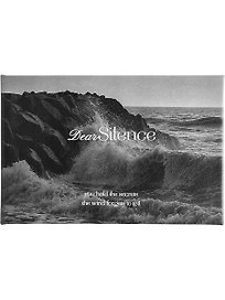 Еженедельник дат. 2027г. А6 64л 160*105 "Silence. Волна", иск.кожа, тв.переплет, полускр. спираль, шелкография, горизонт.карманный
