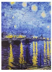 Sketchbook Винсент Ван Гог Звезды и море (80л) (19х25)