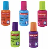 Корректор 20мл "MIX" быстросохнущий, кисточка, ассорти, BRAUBERG