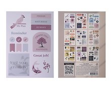 Набор наклеек-стикеров коллекция «Stickers» Be Smart 105х150 мм, 9 листов