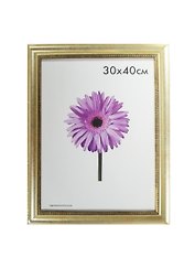 Фоторамка пластик 30*40 "Agatha" серебряная, 100 рамок