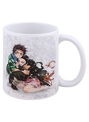 Кружка Demon Slayer Tanjiro и Nezuko (керамика) (320 мл)