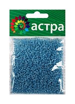01 Бисер Астра (143 голубой/жемчужный) (675288) (11/0) (20гр.) (стекло) (упаковка)