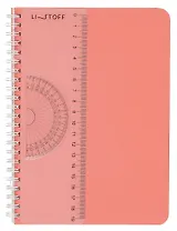 Тетрадь в клетку Listoff, "Коралловая тетрадь", А5, 80 листов