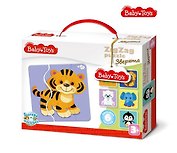 Пазл MAXI BABY TOYS ЗИГЗАГ Зверята 18эл.