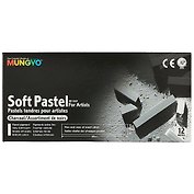 Пастель сухая мягкая «Charcoal», Mungyo, 12 цветов
