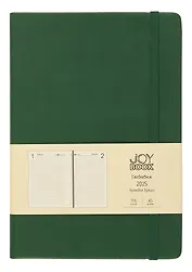 Ежедневник дат. 2025г. А5 176л "Joy Book" заколдованный лес, 7Б, тв.переплет, иск.кожа, резинка, карман, скругл.углы, тонир.блок, ляссе, инд.уп