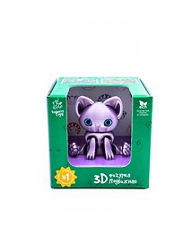 Фигурка 3D Кот Бусик (пластик) (7х7) (02003999)