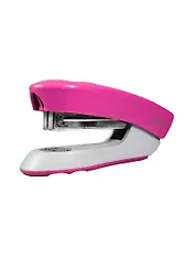 Степлер №24/6 20л пластиковый, неоновый малиновый, антистеплер, Proff