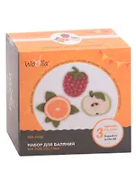 Наборы - шерстяной креатив Woolla WB-0168  Фруктово-ягодные  набор для валяния .