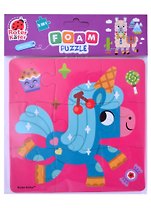 Мягкие пазлы 2в1 "Единорог" / "Unicorn" 9+16 элементов