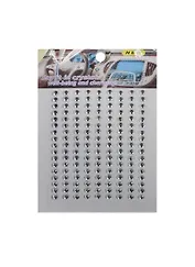 Стразы отдельные круглые малые Say it in crystals (1461-9/2) (белые) (упаковка)