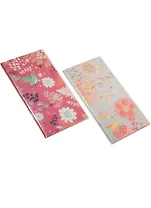 Записная книжка А6+ 24л нелин. 90*170мм "Spring Melody", на скобе, блок крафт, ассорти