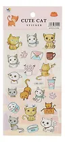 Наклейки зефирные Котята