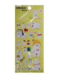 Наклейки Sticker World Белые медведи (ZC-В012) (11097505) (3+) (упаковка)