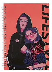 Тетрадь в линейку Listoff, "Стильная команда (Эксклюзив)", А5, 100 листов