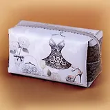 Сумочка для косметики (нейлон, ПВХ) (17х7,5х10) (29455)