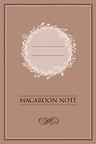 Блокнот с цветными страницами (шоколад, мягкая обложка, линовка, на скобе)