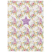 Папка-уголок А4 "Единороги"