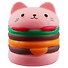 Игрушка-антистресс Котик-гамбургер (PU) (9х8) (12-01690-CH-9012783) - 2