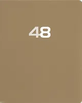 Тетрадь 48л кл. "Классическая серия. Бронзовый" мел.картон, метал.пантон