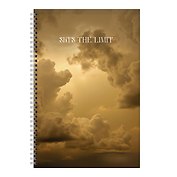 Тетрадь А4 80л кл. "Sky Limit.1" евроспираль, мел.картон