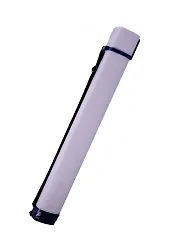 Тубус для чертежей телескопический D85мм L630-1070мм на ремне, сиреневый, Стамм