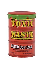 Леденцы Toxic Wastle Red Drum (Токсик красная бочка), 42г