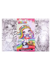 Коврик для раскрашивания «Poopsie. Rainbow», 48х33,5 см