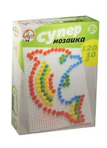 Супер Мозаика (02016) (d10) (120 фишек/5цв.) (3+) (коробка)