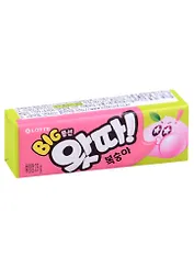 Жевательная резинка WHATTA Big Bubble Gum Peach, персик, 23 г