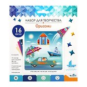 Набор для творчества ORIGAMI/Оригами Серия На земле, на воде, в воздухе 06353