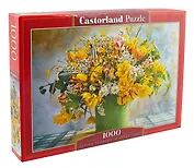 Пазл Желтые тюльпаны, 1000 деталей Castor Land C-104567