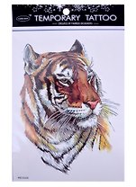 Тату Львы и тигры цветные, 24*15,5(микс)(орр)